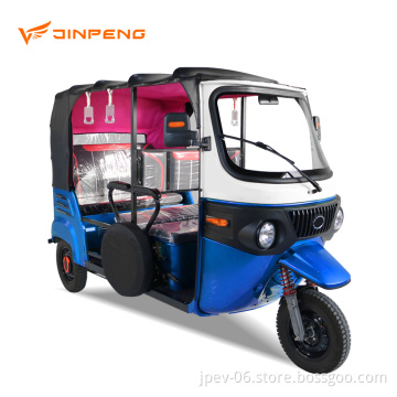 Jinpeng Bajaj Tre Wheeler Best Price e comodo auto elettrica triciclo Bajaj India